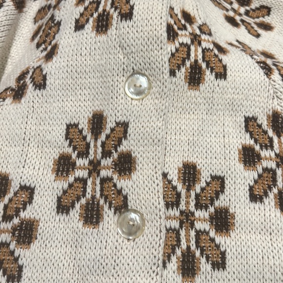 VINTAGE SWEATER CAPE - Picture 4 of 4